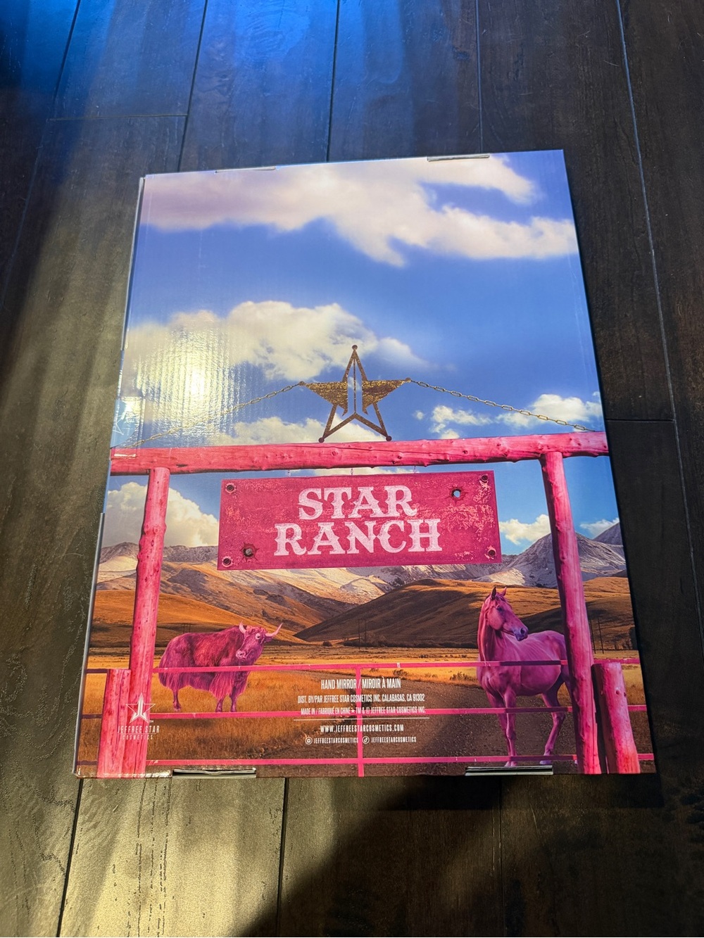 Jeffree Star Cosmetics - Sealed Wyoming Sky Ranch Skull Hand Mirror - Picture 5 of 8